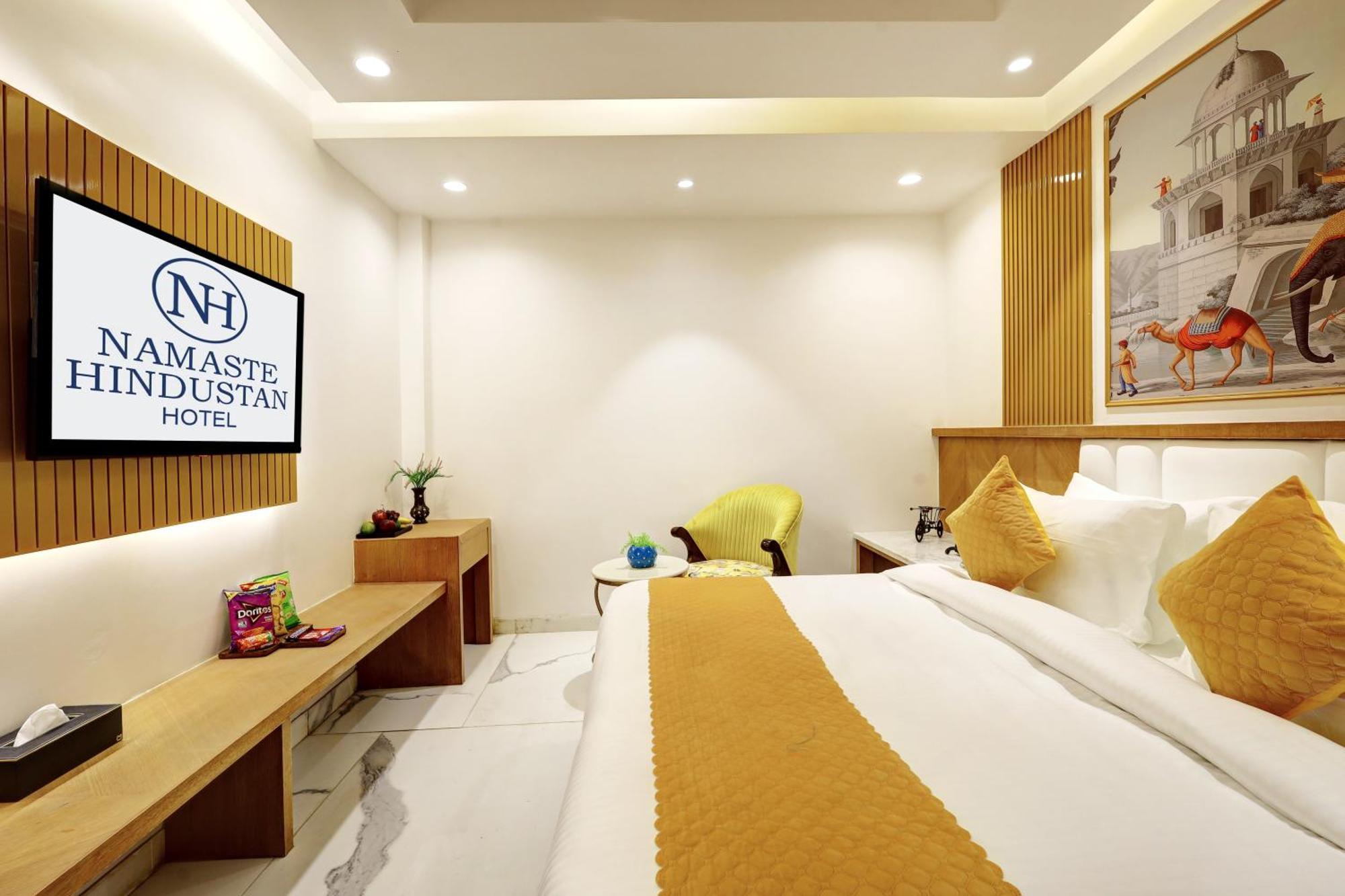 Hotel Namaste Hindustan Just A Minute Away From New Delhi Railway Station And Connaught Place Dış mekan fotoğraf