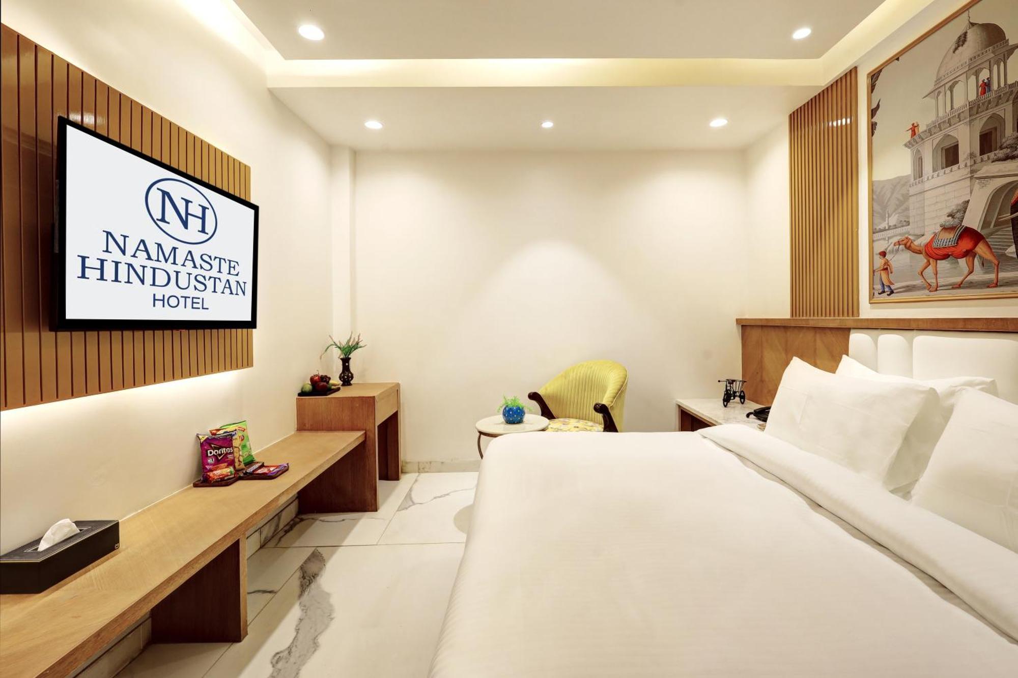 Hotel Namaste Hindustan Just A Minute Away From New Delhi Railway Station And Connaught Place Dış mekan fotoğraf